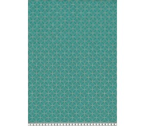 Dekostoff Canvas Anton türkis